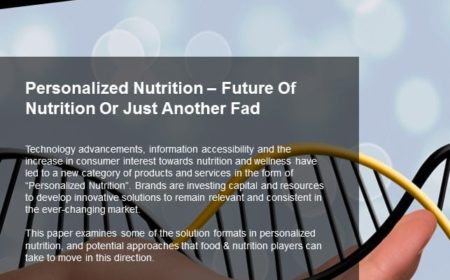 Personalized Nutrition – Future Of Nutrition Or Just Another Fad