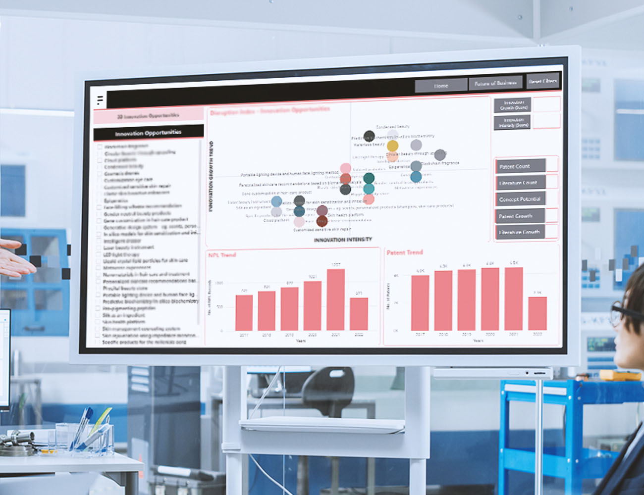 PC platform dashboard